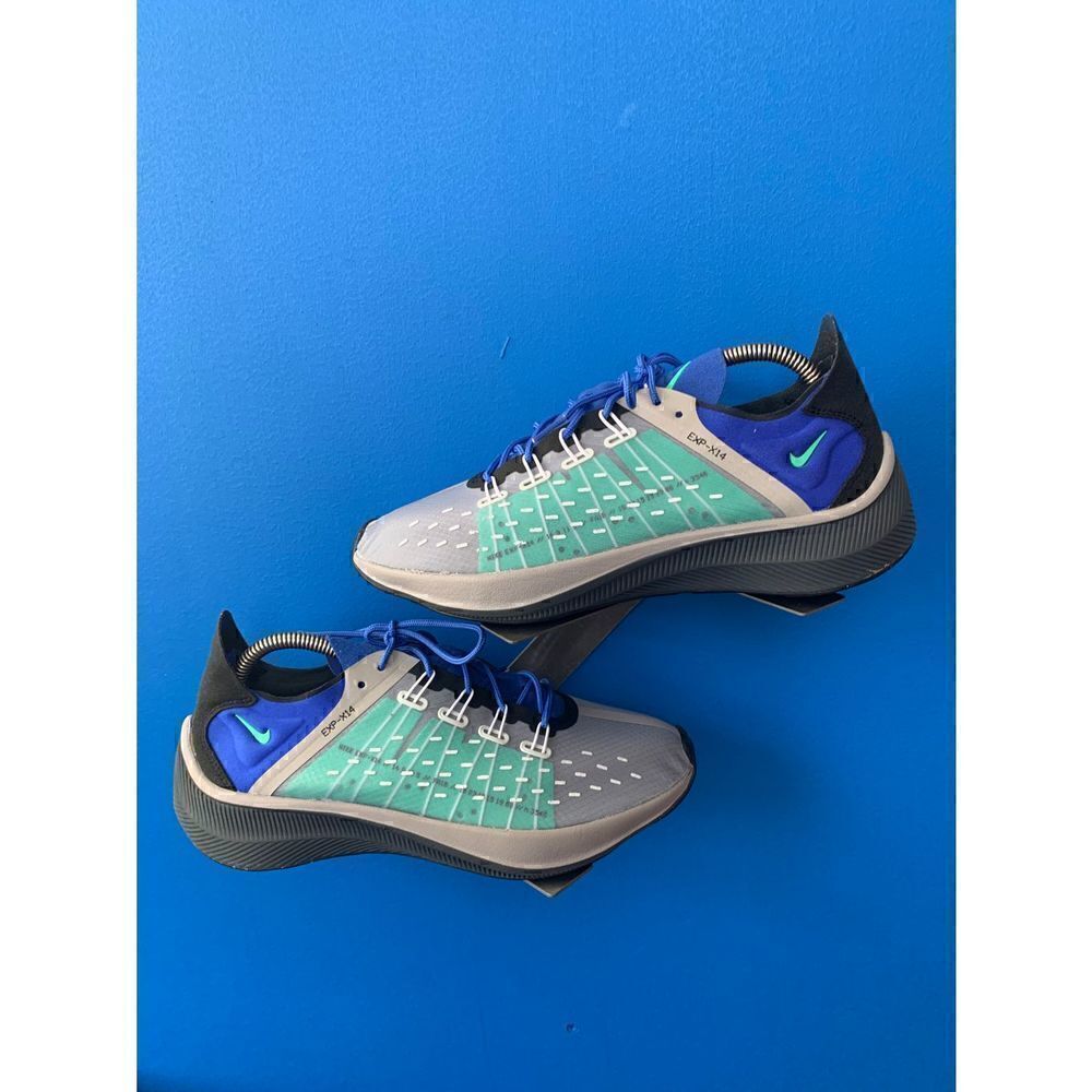 Size 8- Nike EXP-X14 Menta Blue